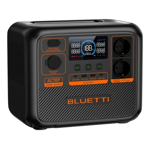 POLNILNA POSTAJA BLUETTI AC70P PS 1000W/ 864WH