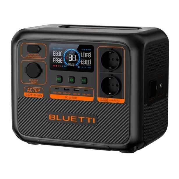 POLNILNA POSTAJA BLUETTI AC70P PS 1000W/ 864WH