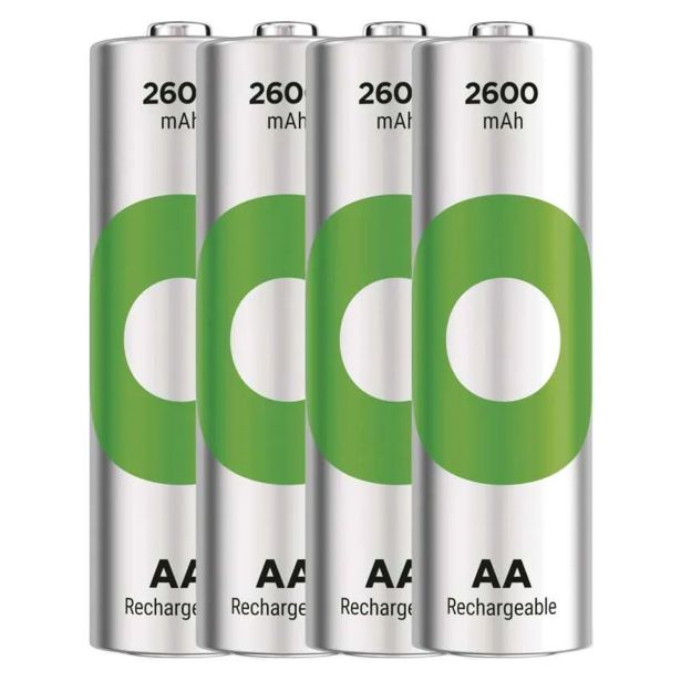 POLNILNI BATER.VLOŽEK GP RECYKO 2600 MAH HR6 (AA) 4KOS