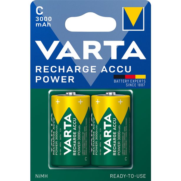 POLNILNI BATER.VLOŽEK VARTA ACCU C R2U 3000 MAH BL/2