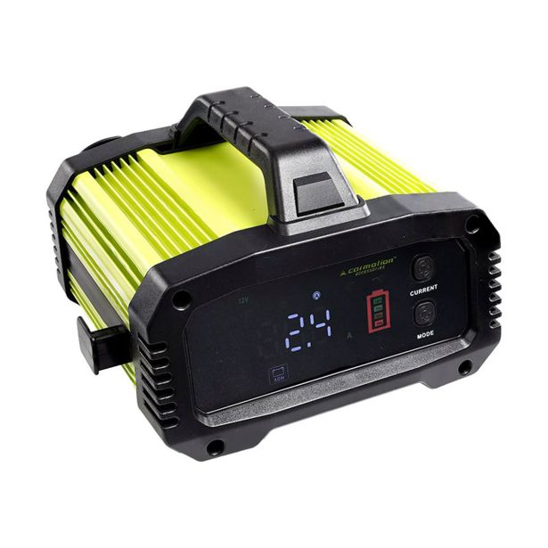 POLNILNIK AKUMULATORJEV CARMOTION DIGITALNI 12V 25A 6-400 AH 24V 15A 6-200 AH