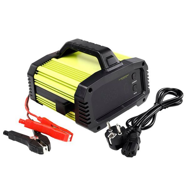 POLNILNIK AKUMULATORJEV CARMOTION DIGITALNI 12V 25A 6-400 AH 24V 15A 6-200 AH