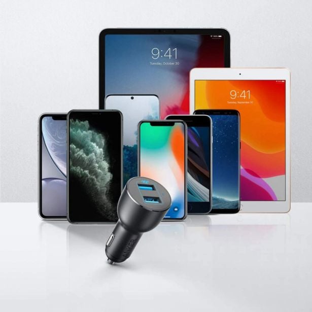 POLNILNIK ZA GSM ANKER III 2PORT