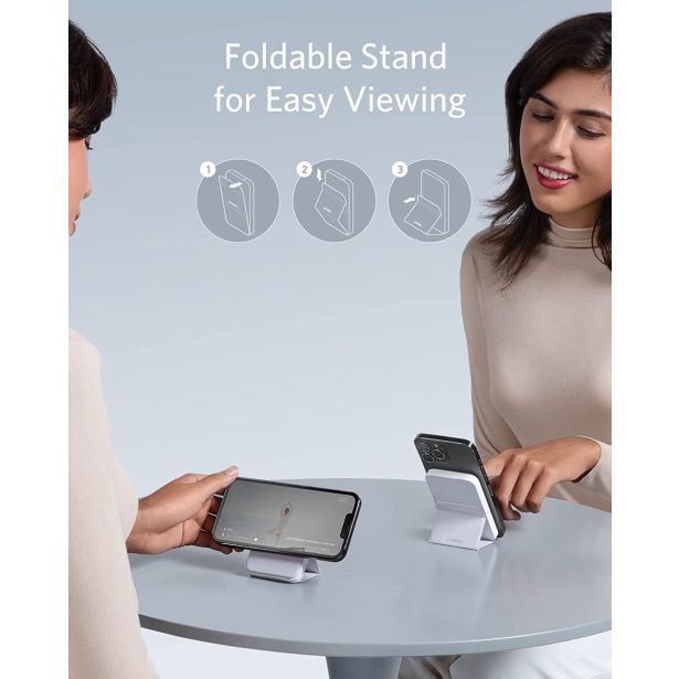 POLNILNIK ZA GSM ANKER MAG-GO 5K BELA