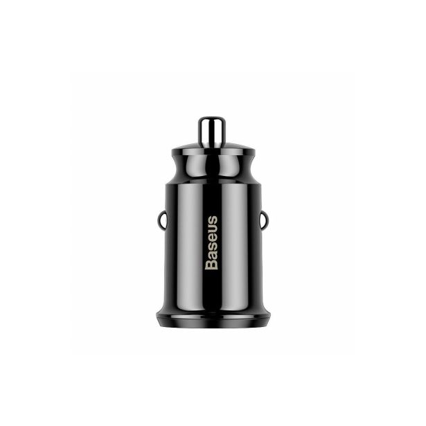 POLNILNIK ZA GSM BASEUS AVTO POLNILEC 2XUSB 3.1A BASEUS ČRN