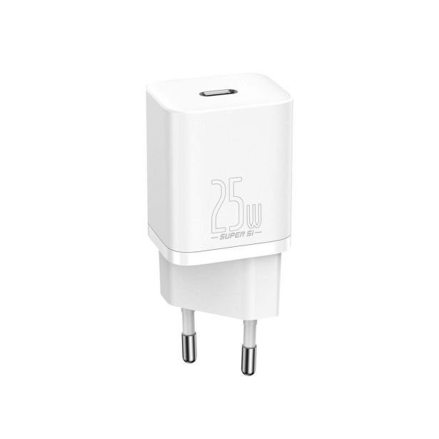 POLNILNIK ZA GSM BASEUS POLNILEC SUPER QUICK 25W BASEUS USB-C BEL