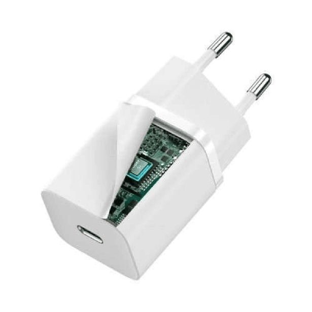 POLNILNIK ZA GSM BASEUS POLNILEC SUPER QUICK 30W BASEUS USB-C BEL