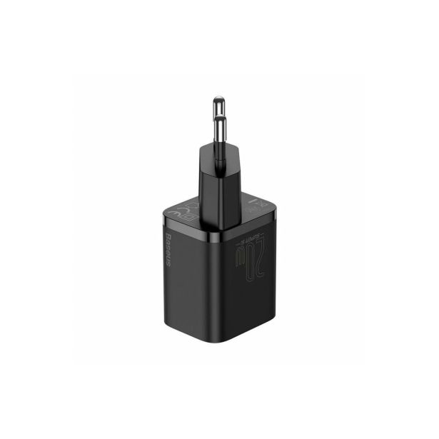 POLNILNIK ZA GSM BASEUS POLNILEC USB-C 20W BASEUS QUICK SUPER SI ČRN