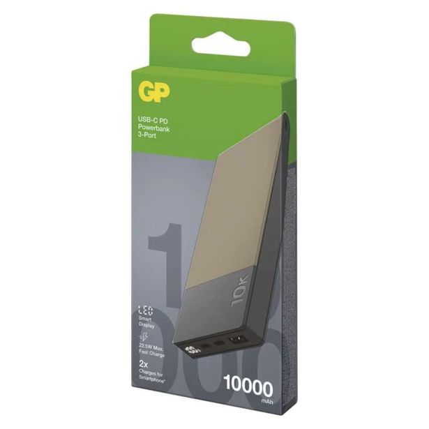 POLNILNIK ZA GSM EMOS GP POWERBANK M2+ SERIES M10C BEŽ
