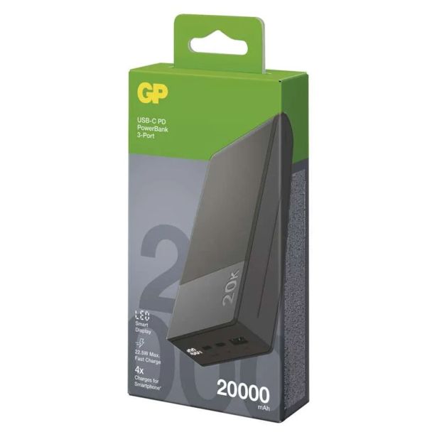 POLNILNIK ZA GSM EMOS GP POWERBANK M2+ SERIES M20C SIV