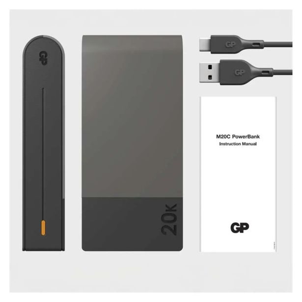 POLNILNIK ZA GSM EMOS GP POWERBANK M2+ SERIES M20C SIV