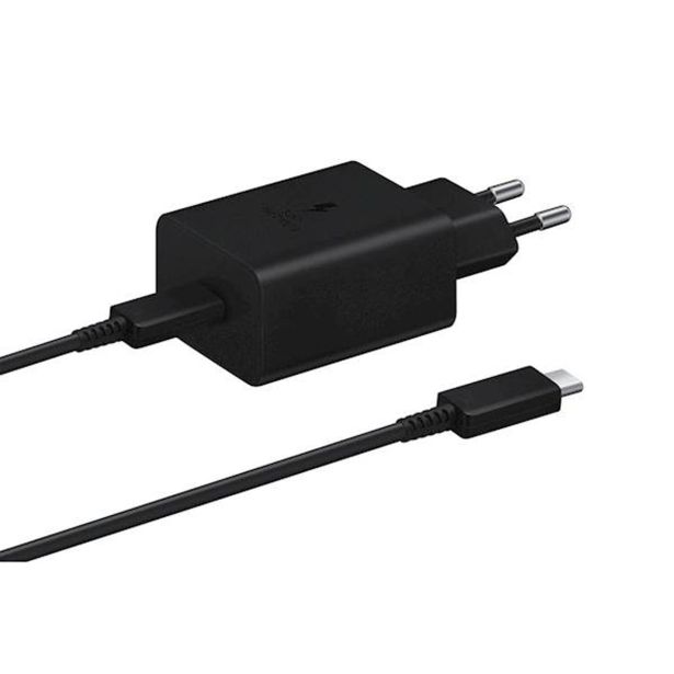 POLNILNIK ZA GSM SAMSUNG ADAPTER+KABEL USB-C/USB-C HITER 45W BLACK