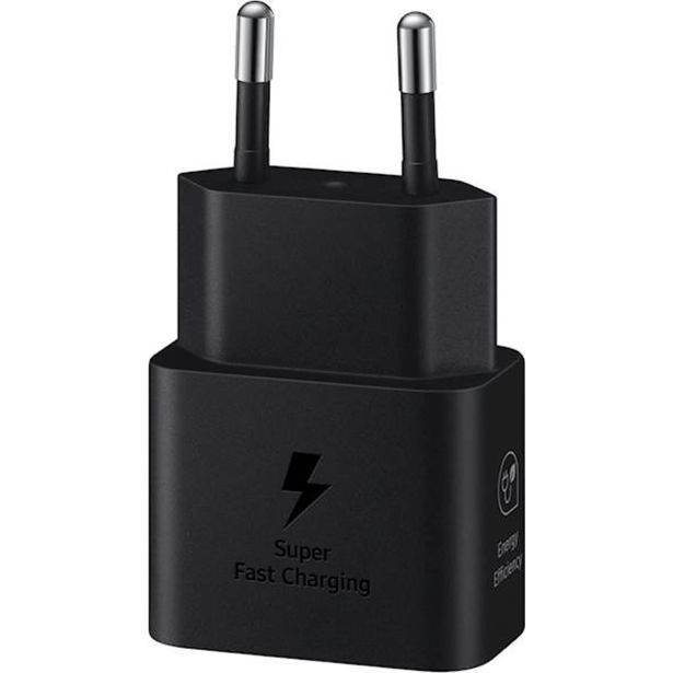 POLNILNIK ZA GSM SAMSUNG ADAPTER TYPE-C HITRI 25W BLACK