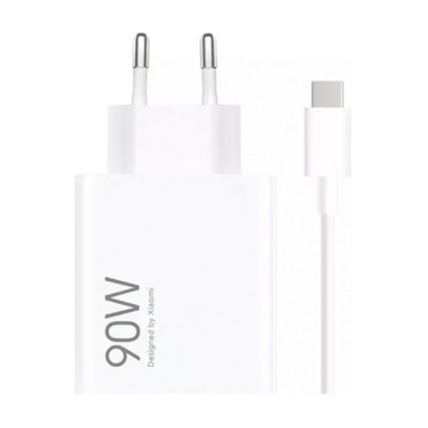 XIAOMI HIŠNI POLNILEC MDY-15-EK USB A 90W S KABLOM TYPE C  6A - BEL (EUBLISTER)