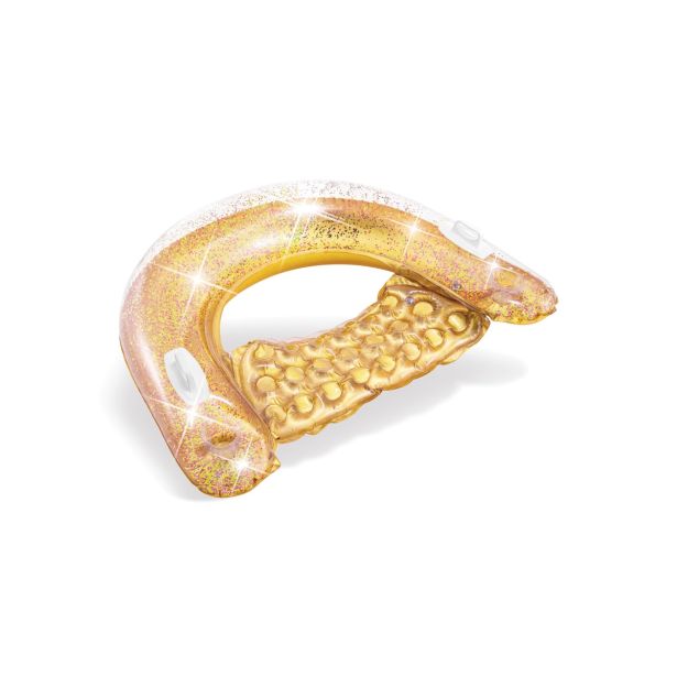 NAPIHLJIVA IGRAČA INTEX POLOBROČ Z BLEŠČICAMI 119X97X28 CM