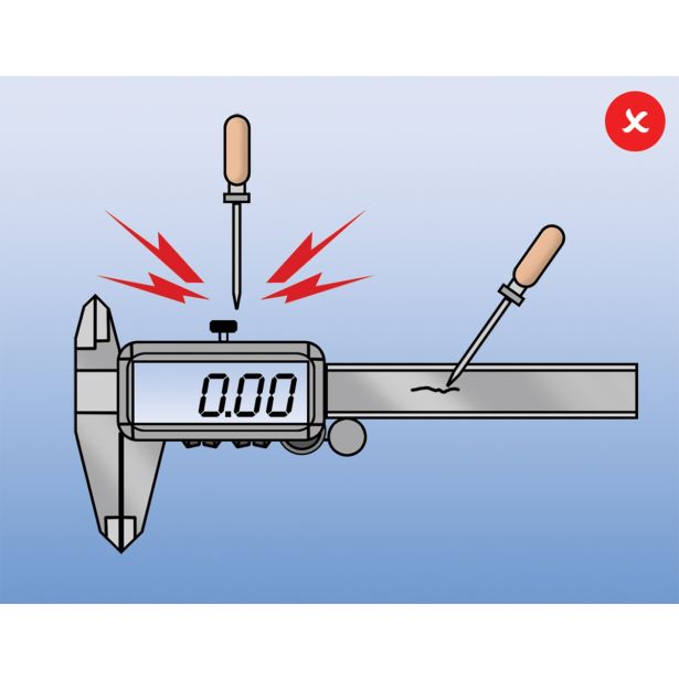 ORODJE PO NAROČILU UNIOR POMIČNO MERILO 0-150 MM ART. 270A DIGITALNO