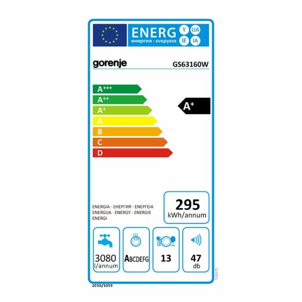 POMIVALNI STROJ GORENJE GS 63160 W