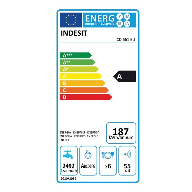 POMIVALNI STROJ INDESIT ICD 661 EU