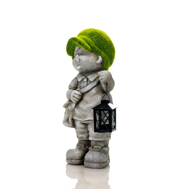 POMLADNA FIGURA GLOSSTYLE FANTEK Z LANTERNO 19X17.5X42CM