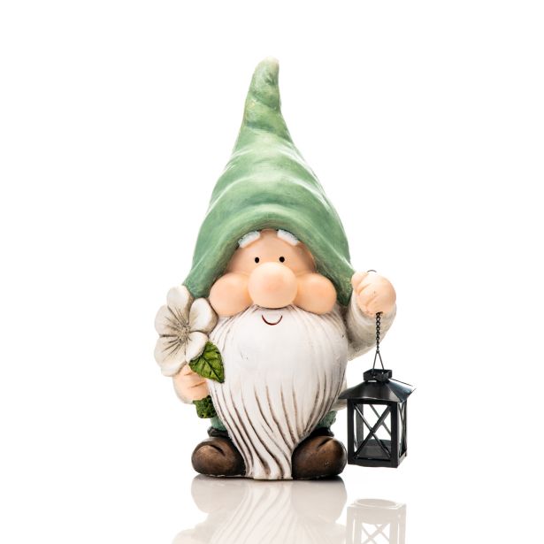 POMLADNA FIGURA GLOSSTYLE PALČEK, ROŽA IN LANTERNA 26.5X19X45.5CM