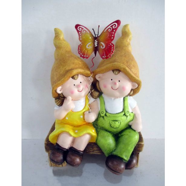 POMLADNA FIGURA GLOSSTYLE PUNČKA IN FANTEK Z METULJEM