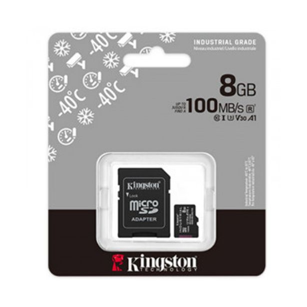 POMNILNIŠKA KARTICA KINGSTON MICRO SDHC 8GB SDCIT2/8GB INDUSTRIAL TEMP. S