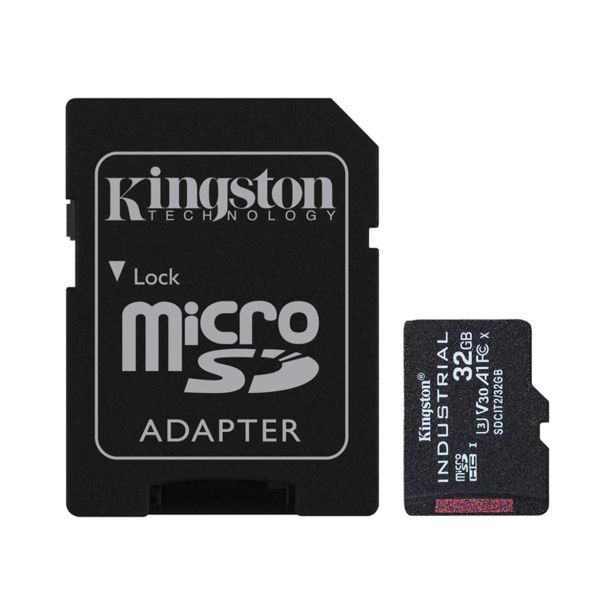POMNILNIŠKA KARTICA KINGSTON MICRO SDX C 32GB INDUSTRIAL SDCIT2/