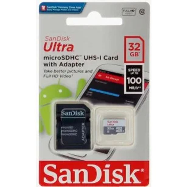 POMNILNIŠKA KARTICA SANDISK SAN 32GB MICRO SDHC ADAPT