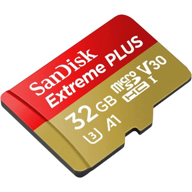 POMNILNIŠKA KARTICA SANDISK SAN EXTREME PLUS MICSDHC 32 GB