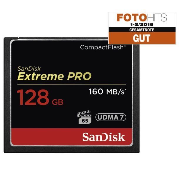 POMNILNIŠKA KARTICA SANDISK SANDISK 128GB CF EXTREME PRO