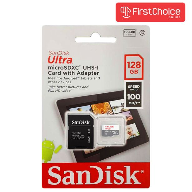 POMNILNIŠKA KARTICA SANDISK SANDISK ULTRA MICROSDXC 128GB