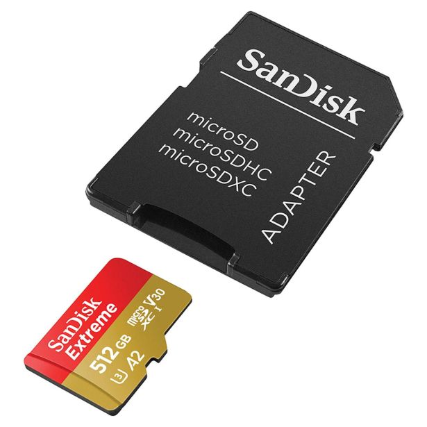 POMNILNIŠKA KARTICA SANDISK SANEXTREME MICROSDXC512GB