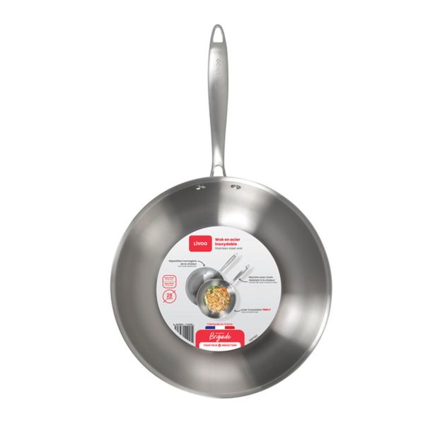 PONEV LIVOO BRIGADE VOK 28CM NERJAVNO JEKLO