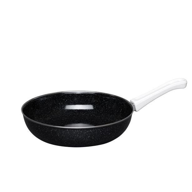 PONEV RIESS 28 CM CLASSIC ČRNA PROFI EMAJLIRANA