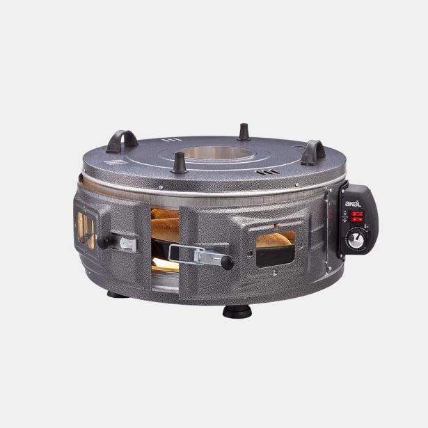ELEKTRIČNI SAČ AKEL AF120 40 CM SREBRN