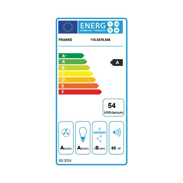 POŠEVNA STENSKA NAPA FRANKE FMA 805 KB LED