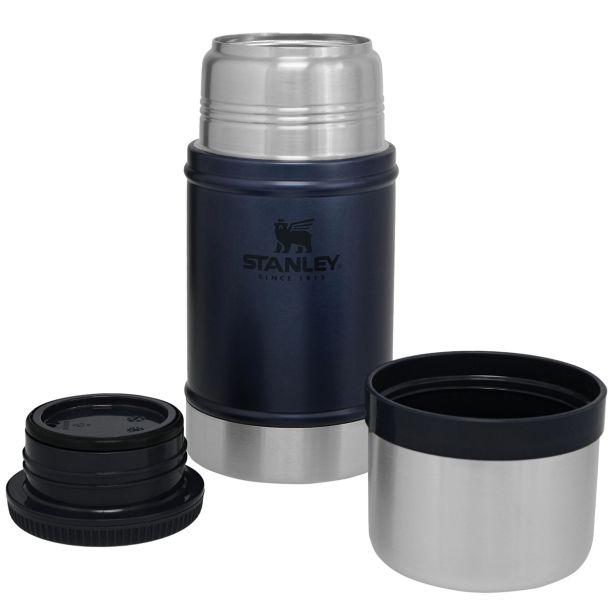STANLEY THE LEGENDARY CLASSIC FOOD JAR 0.70L, NIGHTFALL MODRA, VAKUUMSKO IZOLIRANA POSODA ZA HRANO