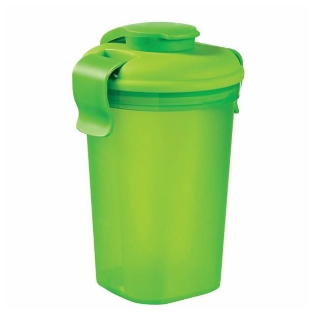 POSODA ZA PRIPRAVO HRANE CURVER 0.75 L VRČ ZA MEŠANJE S POKROVOM ZELEN