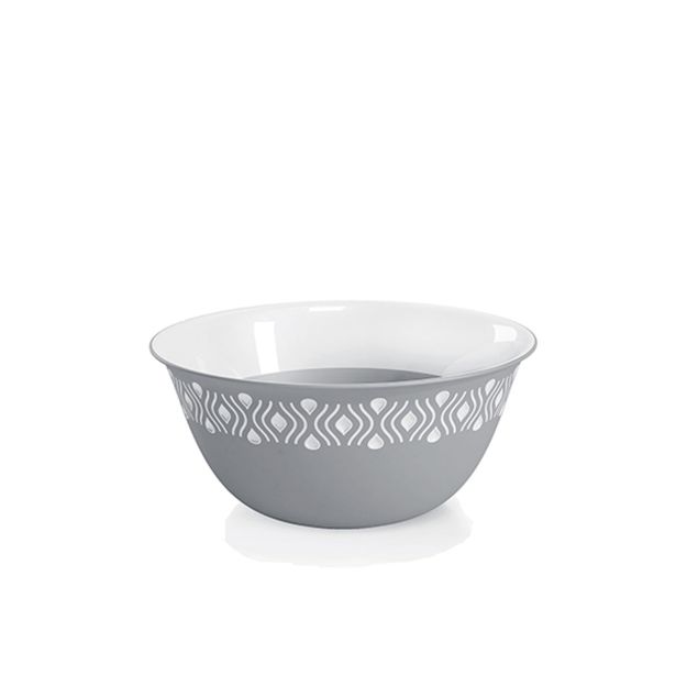 POSODA ZA PRIPRAVO HRANE STEFANPLAST SET SKLED S POKROVI 3/1 BELA SIVA