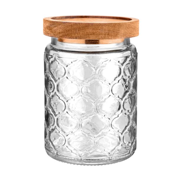 POSODA ZA SHRANJEVANJE ESTIA STEKLENA 700 ML ALLURE 01-23607
