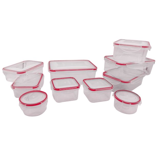 POSODA ZA SHRANJEVANJE STEUBER SET 10 POSOD ZA SHRANJEVANJE