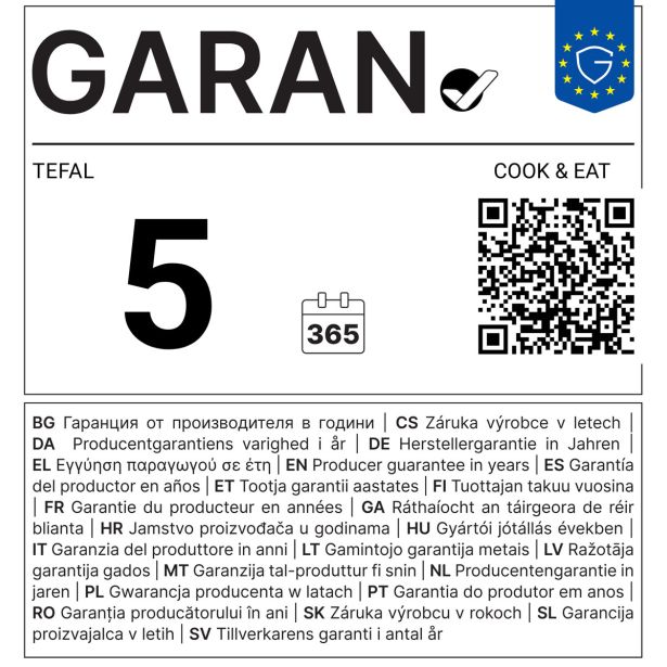 POSODA ZA SHRANJEVANJE TEFAL 3.7L CLIP & CLOSE