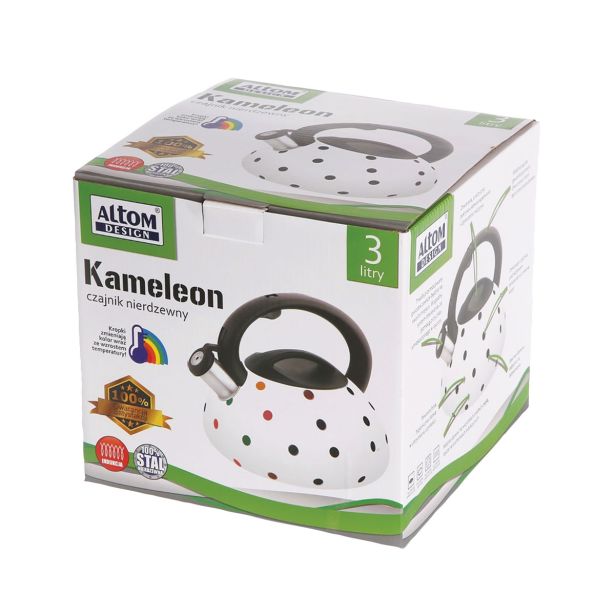 POSODA ZA TOPLE NAPITKE ČAJNIK KAMELEON 3 L