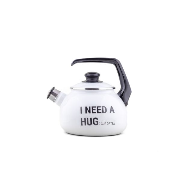 POSODA ZA TOPLE NAPITKE CUCKOO CUPS EMAJLIRAN ČAJNIK 20 CM, 2.5L I NEED A HUGE TEA