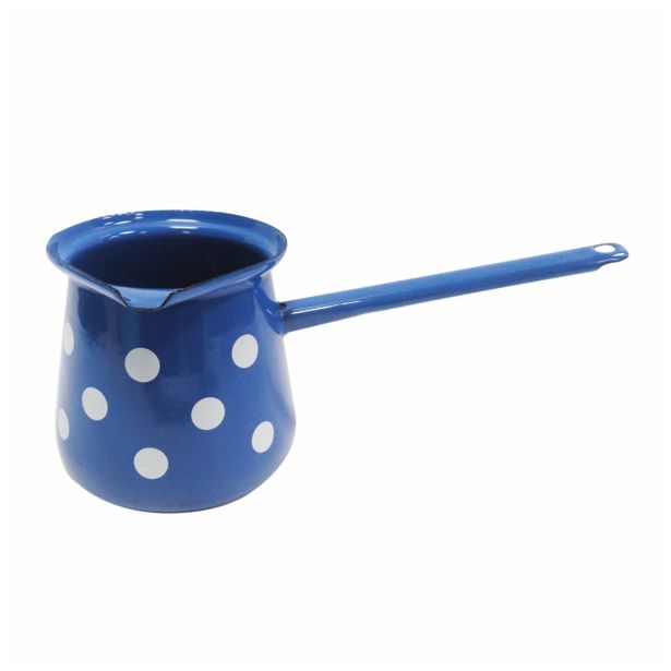 POSODA ZA TOPLE NAPITKE EMO DŽEZVA 0.4 L ZA 6 OSEB POLKA MODRA