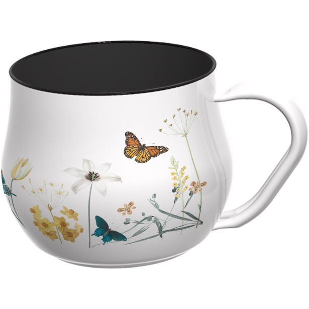 POSODA ZA TOPLE NAPITKE ENAMELIE SKODELICA IRIS 8 CM 0.45 L