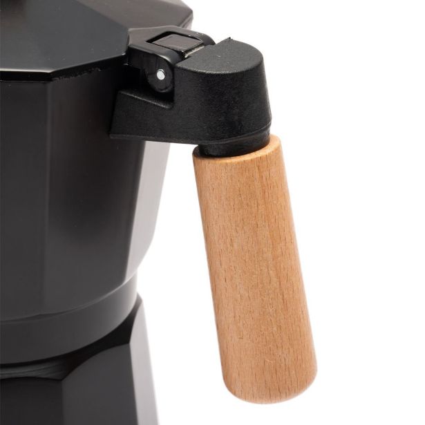 POSODA ZA TOPLE NAPITKE ESTIA KAFETIERA IZ ALUMINIJA 150 ML ČRNA 01-20644