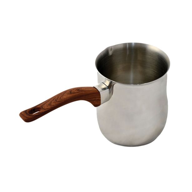 POSODA ZA TOPLE NAPITKE FAJN DŽEZVA 0.5 L ROČAJ V IMITACIJI LESA