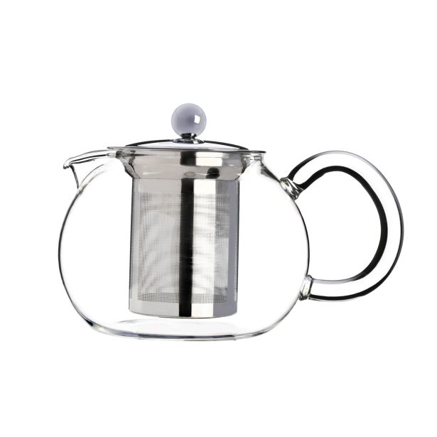 POSODA ZA TOPLE NAPITKE GALICIJA ČAJNIK STEKLO/NERJAVEČE JEKLO WILLIAM 0.8L