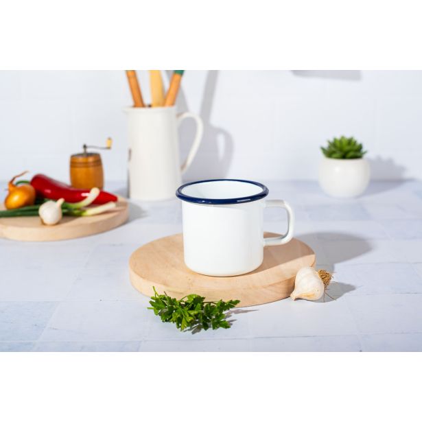 POSODA ZA TOPLE NAPITKE METALAC LONČEK 8 CM 0.37 L RETRO